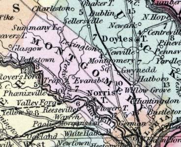 Montgomery County, Pennsylvania, 1857