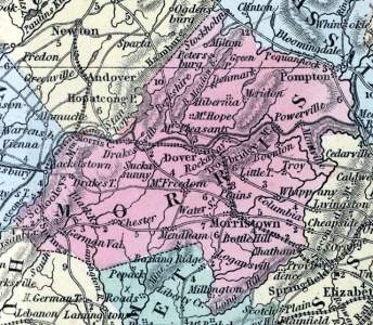 Morris County, New Jersey, 1857