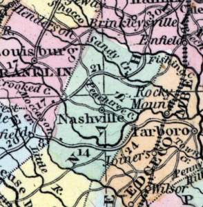 Nash County, North Carolina, 1857