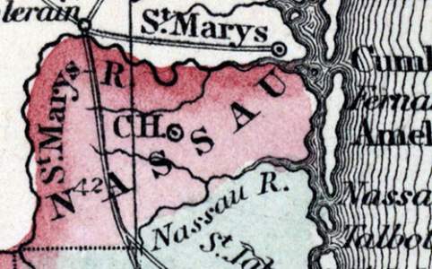 Nassau County, Florida, 1857