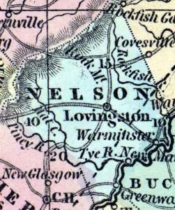 Nelson County, Virginia, 1857