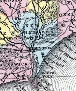 New Hanover County, North Carolina, 1857
