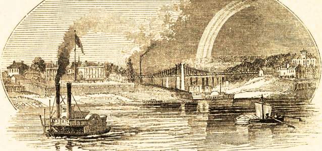 Newport, Kentucky, 1861, artist's impression