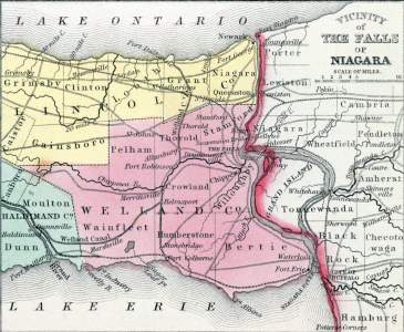 Niagara Falls Area, Canada West (Ontario), 1857