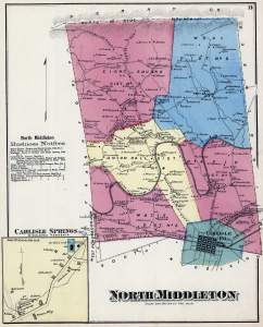 North Middleton Township, Cumberland County, Pennsylvania, 1872, zoomable map