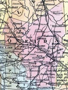 Oneida County, New York, 1857
