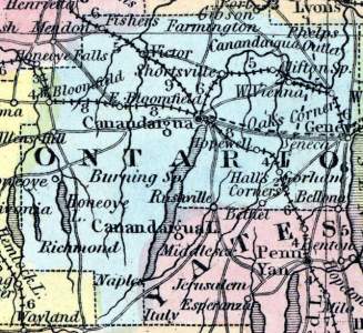 Ontario County, New York, 1857