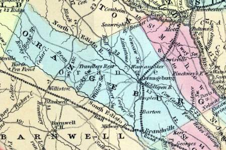 Orangeburg District, South Carolina, 1857