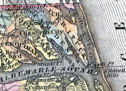 Pasquotank County, North Carolina, 1857