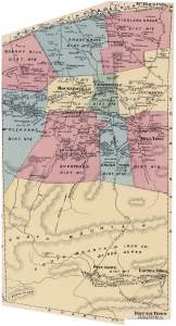Penn Township, Cumberland County, Pennsylvania, map, 1872, zoomable image
