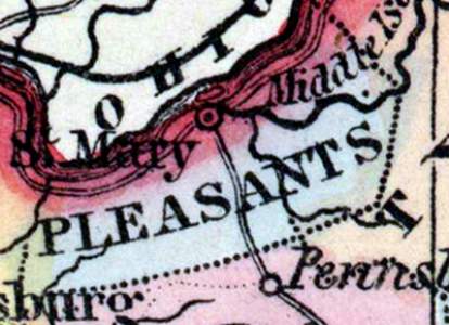 Pleasants County, Virginia, 1857