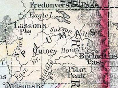 Plumas County, California, 1860