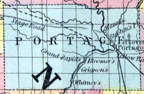 Portage County, Wisconsin, 1857