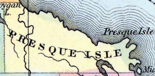 Presque Isle County, Michigan, 1857