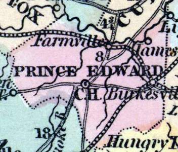Prince Edward County, Virginia, 1857