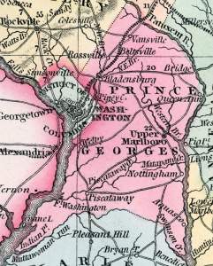 Prince George's County, Maryland, 1857