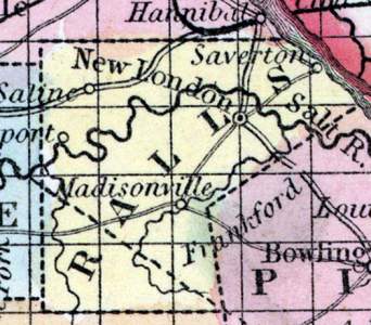 Ralls County, Missouri, 1857