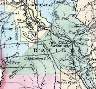 Rapides Parish, Louisiana, 1857