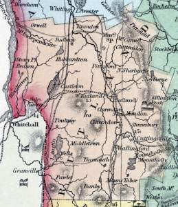 Rutland County, Vermont, 1857