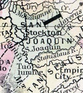 San Joaquin County, California, 1860
