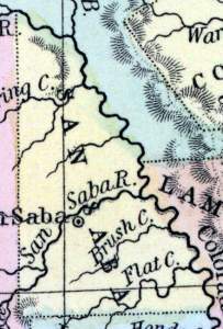 San Saba County, Texas, 1857