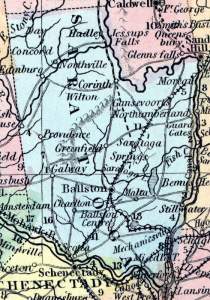 Saratoga County, New York, 1857