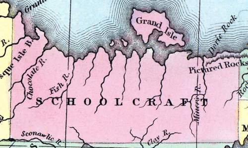 Schoolcraft County, Michigan, 1857