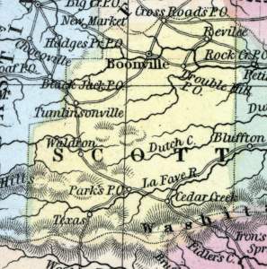 Scott County, Arkansas, 1857