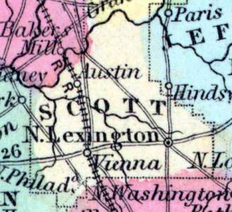 Scott County, Indiana, 1857
