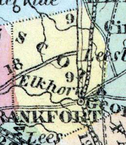 Scott County, Kentucky, 1857