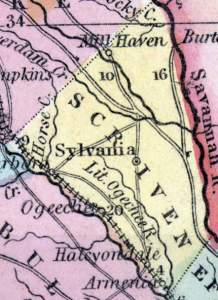 Screven County, Georgia, 1857