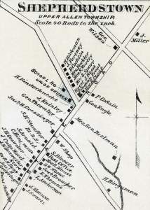 Shepherdstown, Pennsylvania, 1872