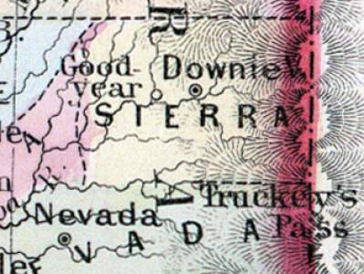 Sierra County, California, 1860
