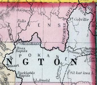 Spokane County, Washington Territory, 1866