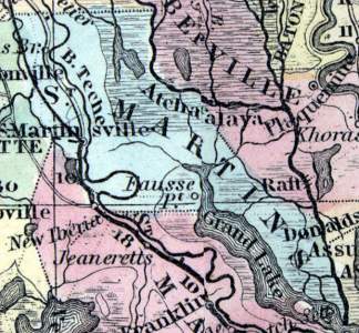 St. Martin Parish, Louisiana, 1857