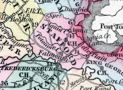 Stafford County, Virginia, 1857