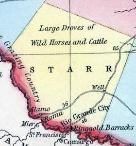 Starr County, Texas, 1857