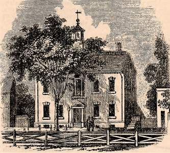 Delaware State House, Dover, Delaware, 1861, artist's impression