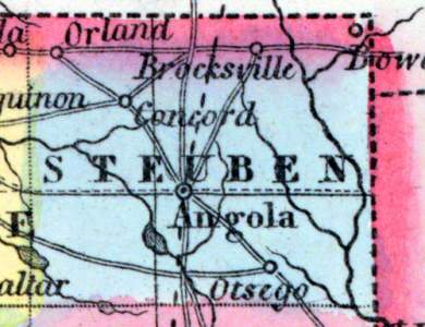 Steuben County, Indiana, 1857