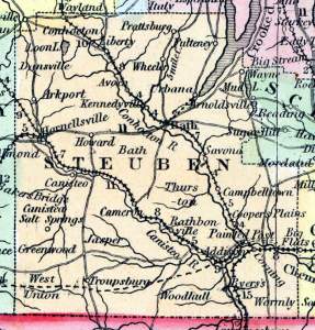 Steuben County, New York, 1857
