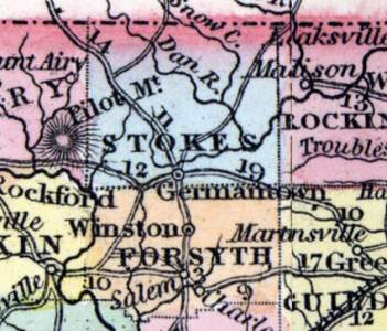 Stokes County, North Carolina, 1857