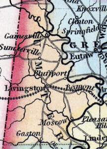Sumter County, Alabama, 1857