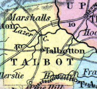 Talbot County, Georgia, 1857