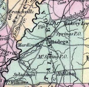 Talladega County, Alabama, 1857