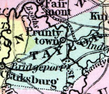 Taylor County, Virginia, 1857