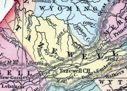 Tazewell County, Virginia, 1857