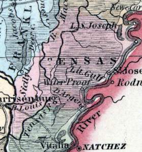 Tensas Parish, Louisiana, 1857