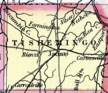 Tishomingo County, Mississippi, 1857