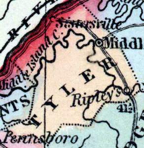 Tyler County, Virginia, 1857