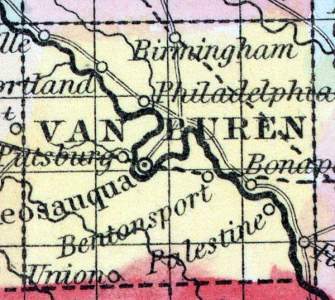Van Buren County, Iowa, 1857